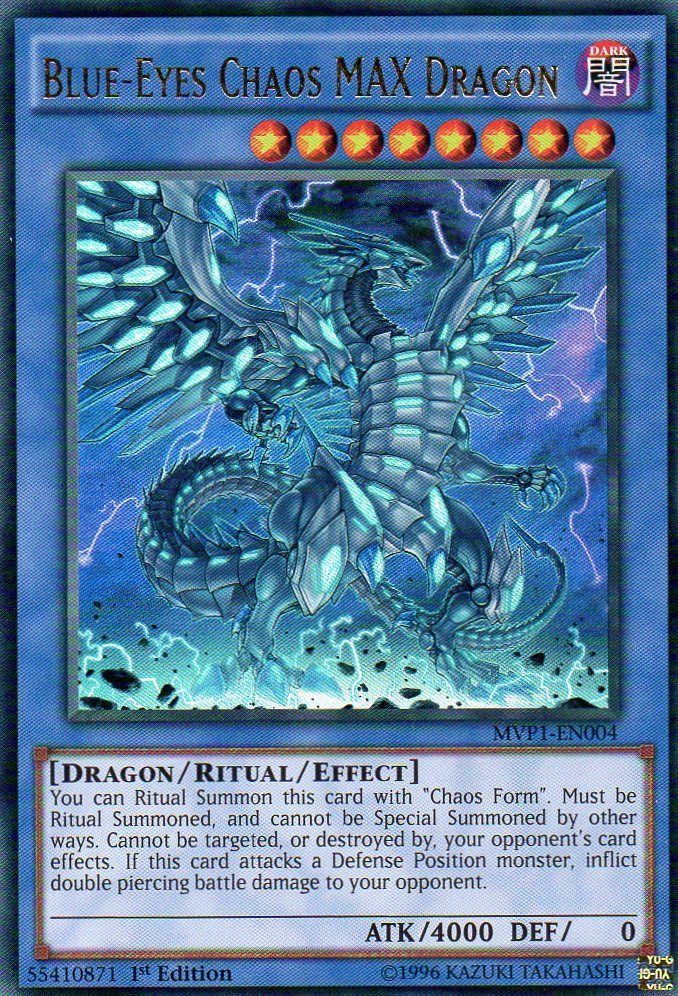 Blue-Eyes Chaos MAX Dragon [MVP1-EN004] Ultra Rare | Dragon's Lair Comics and Fantasy Houston TX