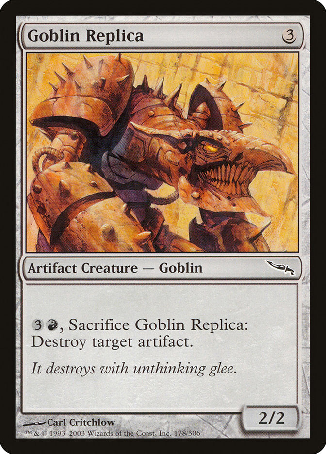 Goblin Replica [Mirrodin] | Dragon's Lair Comics and Fantasy Houston TX