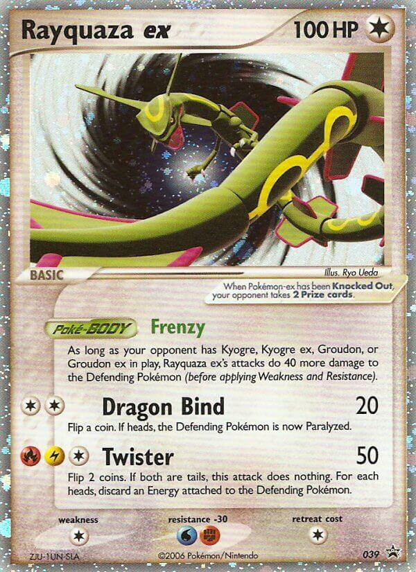 Rayquaza ex (039) [Nintendo: Black Star Promos] | Dragon's Lair Comics and Fantasy Houston TX