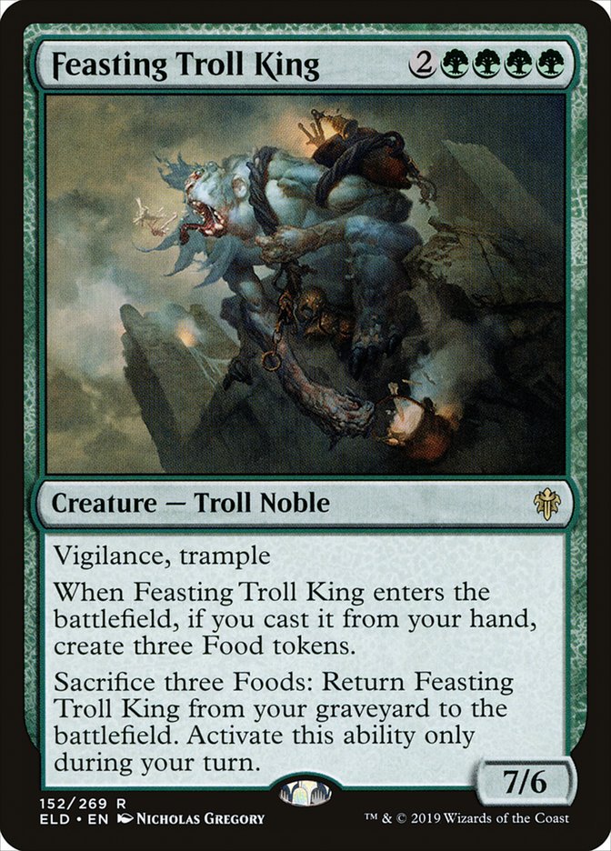 Feasting Troll King [Throne of Eldraine] | Dragon's Lair Comics and Fantasy Houston TX