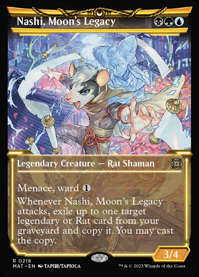 Nashi, Moon's Legacy (Showcase Halo Foil) [March of the Machine: The Aftermath] | Dragon's Lair Comics and Fantasy Houston TX