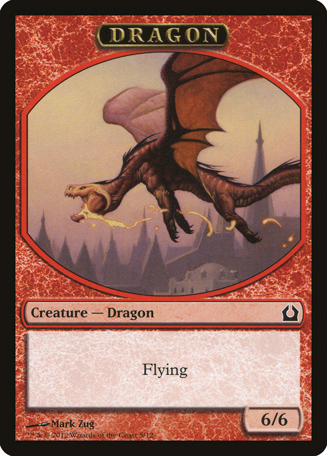 Dragon Token [Return to Ravnica Tokens] | Dragon's Lair Comics and Fantasy Houston TX