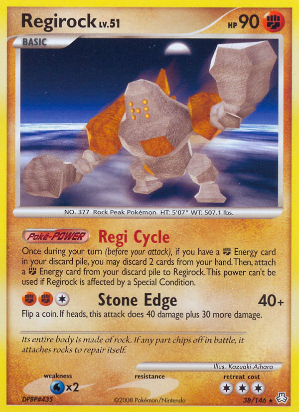 Regirock (38/146) [Diamond & Pearl: Legends Awakened] | Dragon's Lair Comics and Fantasy Houston TX