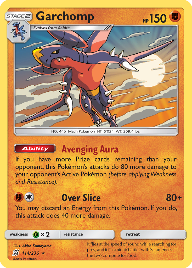 Garchomp (114/236) [Sun & Moon: Unified Minds] | Dragon's Lair Comics and Fantasy Houston TX