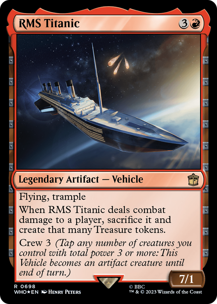 RMS Titanic (Surge Foil) [Doctor Who] | Dragon's Lair Comics and Fantasy Houston TX