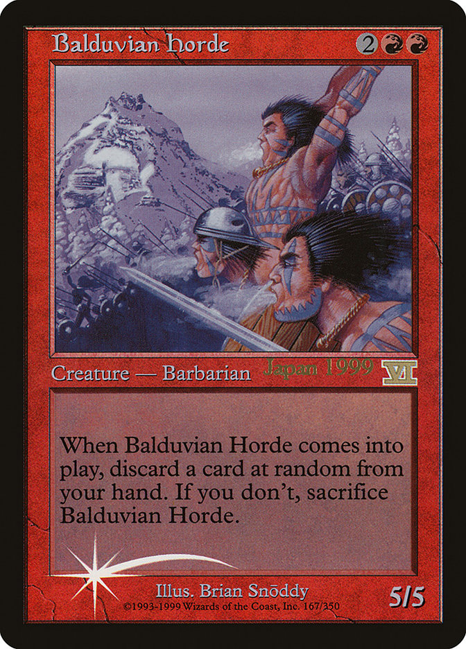 Balduvian Horde (Worlds) [World Championship Promos] | Dragon's Lair Comics and Fantasy Houston TX