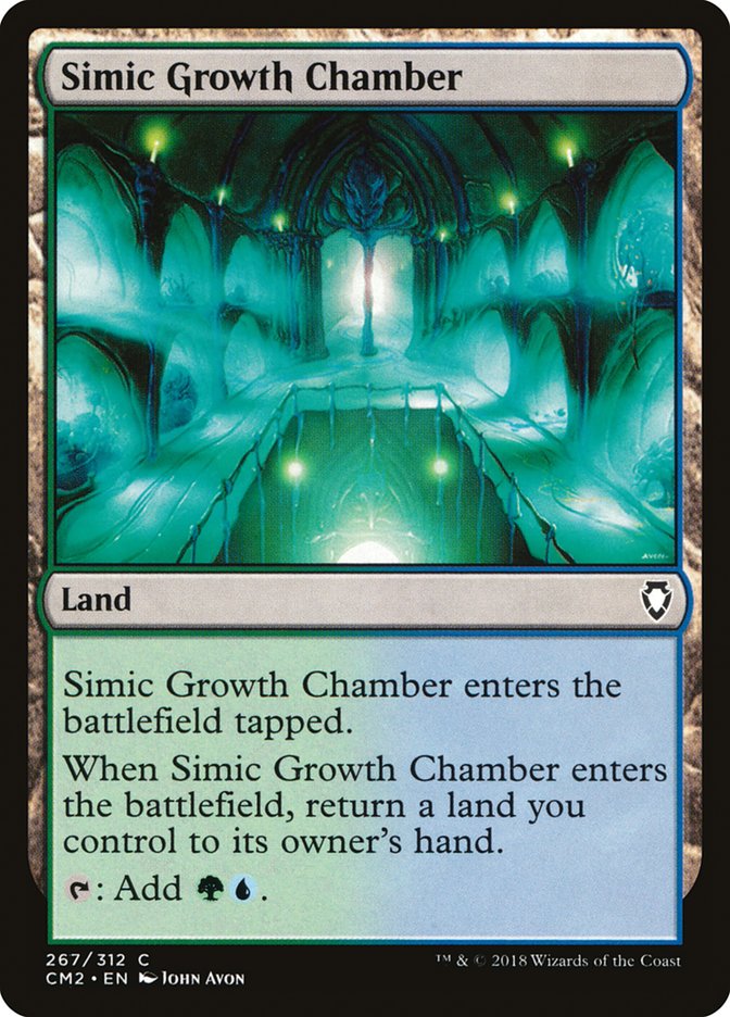 Simic Growth Chamber [Commander Anthology Volume II] | Dragon's Lair Comics and Fantasy Houston TX