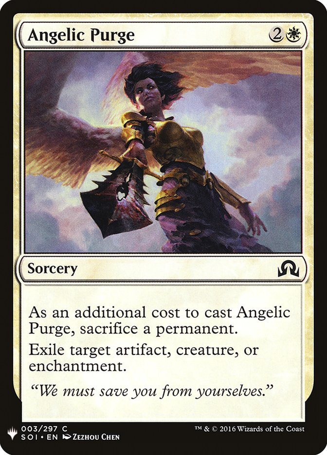 Angelic Purge [Mystery Booster] | Dragon's Lair Comics and Fantasy Houston TX