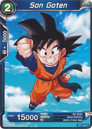 Son Goten (BT1-035) [Galactic Battle] | Dragon's Lair Comics and Fantasy Houston TX