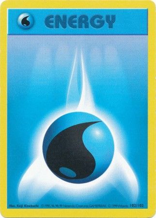 Water Energy (102/102) [Base Set Shadowless Unlimited] | Dragon's Lair Comics and Fantasy Houston TX