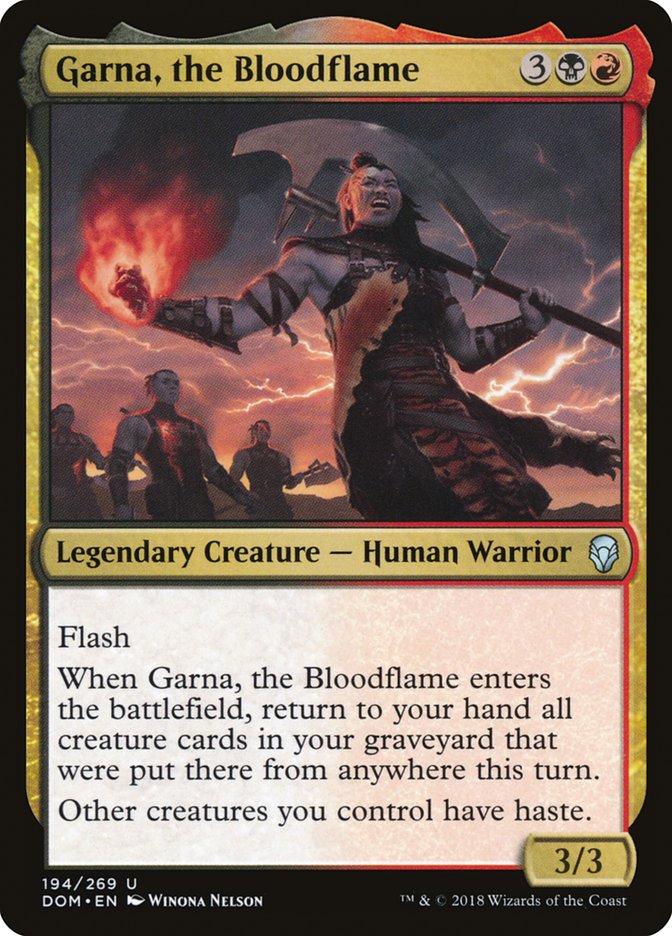 Garna, the Bloodflame [Dominaria] | Dragon's Lair Comics and Fantasy Houston TX