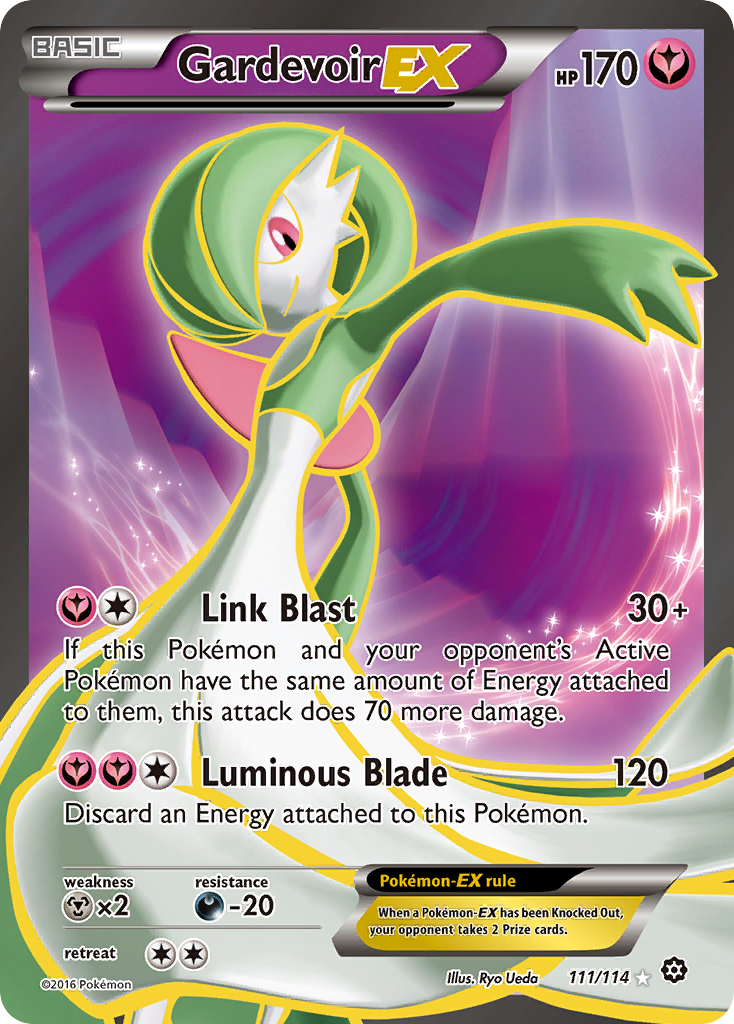 Gardevoir EX (111/114) [XY: Steam Siege] | Dragon's Lair Comics and Fantasy Houston TX