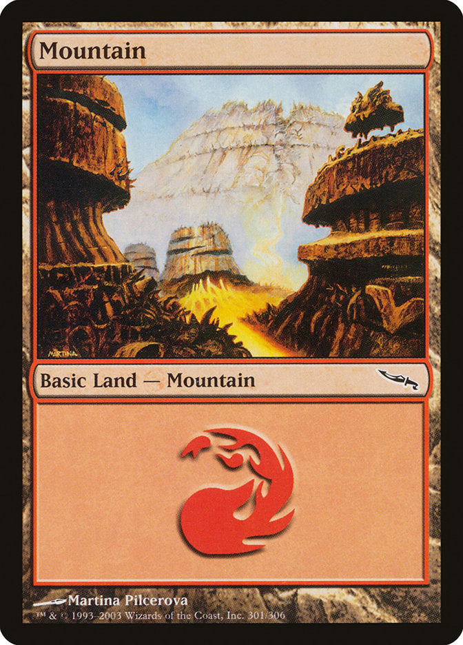 Mountain (301) [Mirrodin] | Dragon's Lair Comics and Fantasy Houston TX