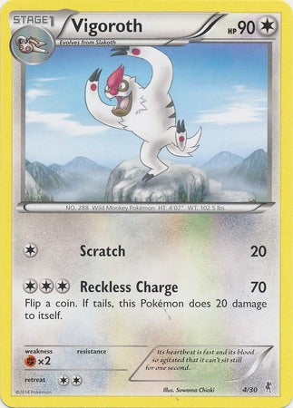 Vigoroth (4/30) [XY: Trainer Kit 1 - Bisharp] | Dragon's Lair Comics and Fantasy Houston TX