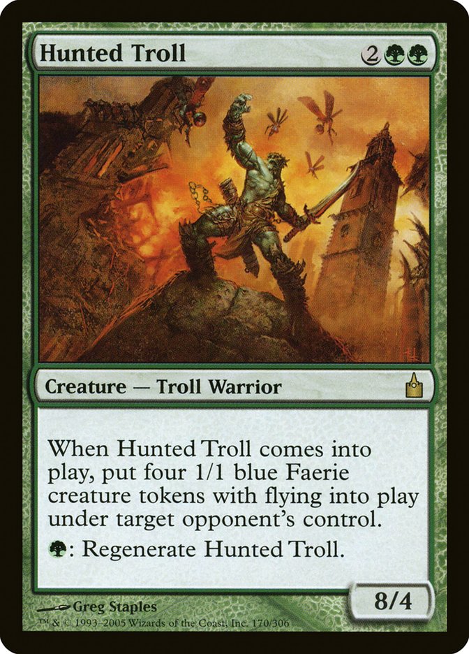 Hunted Troll [Ravnica: City of Guilds] | Dragon's Lair Comics and Fantasy Houston TX