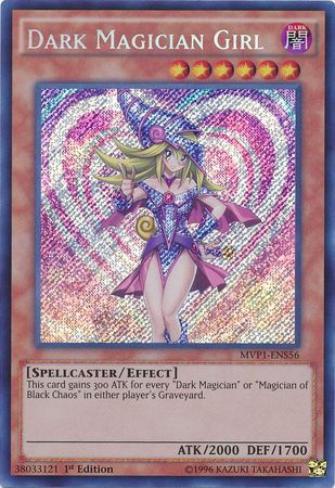 Dark Magician Girl [MVP1-ENS56] Secret Rare | Dragon's Lair Comics and Fantasy Houston TX