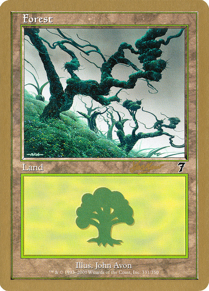 Forest (shh331) (Sim Han How) [World Championship Decks 2002] | Dragon's Lair Comics and Fantasy Houston TX