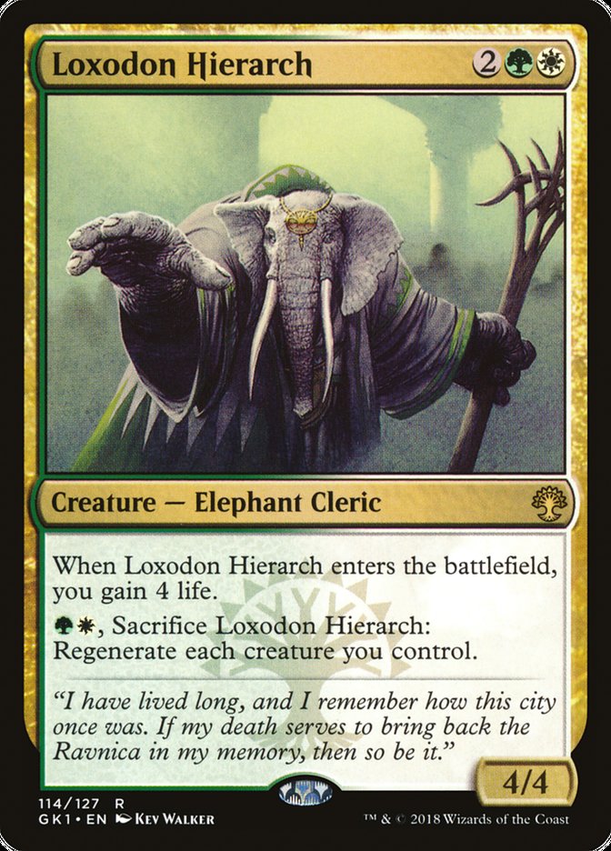 Loxodon Hierarch [Guilds of Ravnica Guild Kit] | Dragon's Lair Comics and Fantasy Houston TX