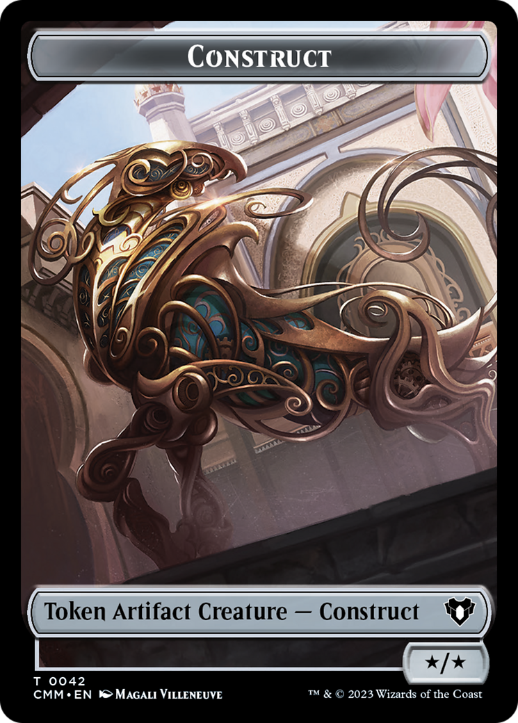 Construct Token (42) [Commander Masters Tokens] | Dragon's Lair Comics and Fantasy Houston TX