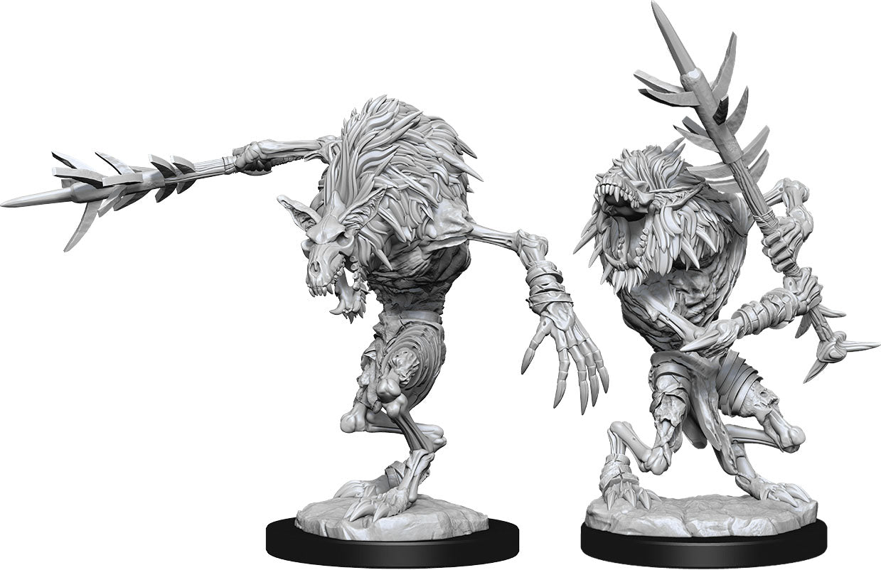 Wizkids Dungeons & Dragons Nolzur`s Marvelous Unpainted Miniatures: W15 Gnoll Witherlings | Dragon's Lair Comics and Fantasy Houston TX