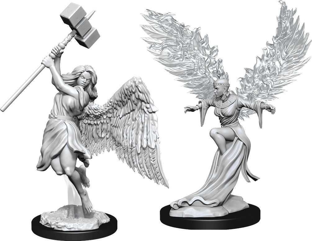 Wizkids Dungeons & Dragons Nolzur`s Marvelous Unpainted Miniatures: W15 Balisse and Astral Deva | Dragon's Lair Comics and Fantasy Houston TX