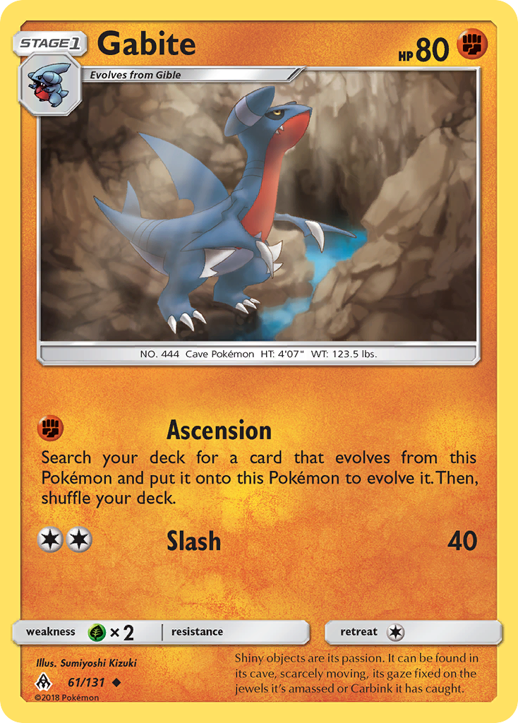 Gabite (61/131) [Sun & Moon: Forbidden Light] | Dragon's Lair Comics and Fantasy Houston TX