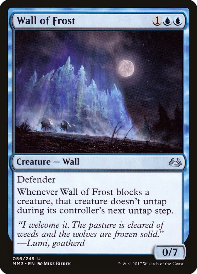 Wall of Frost [Modern Masters 2017] | Dragon's Lair Comics and Fantasy Houston TX