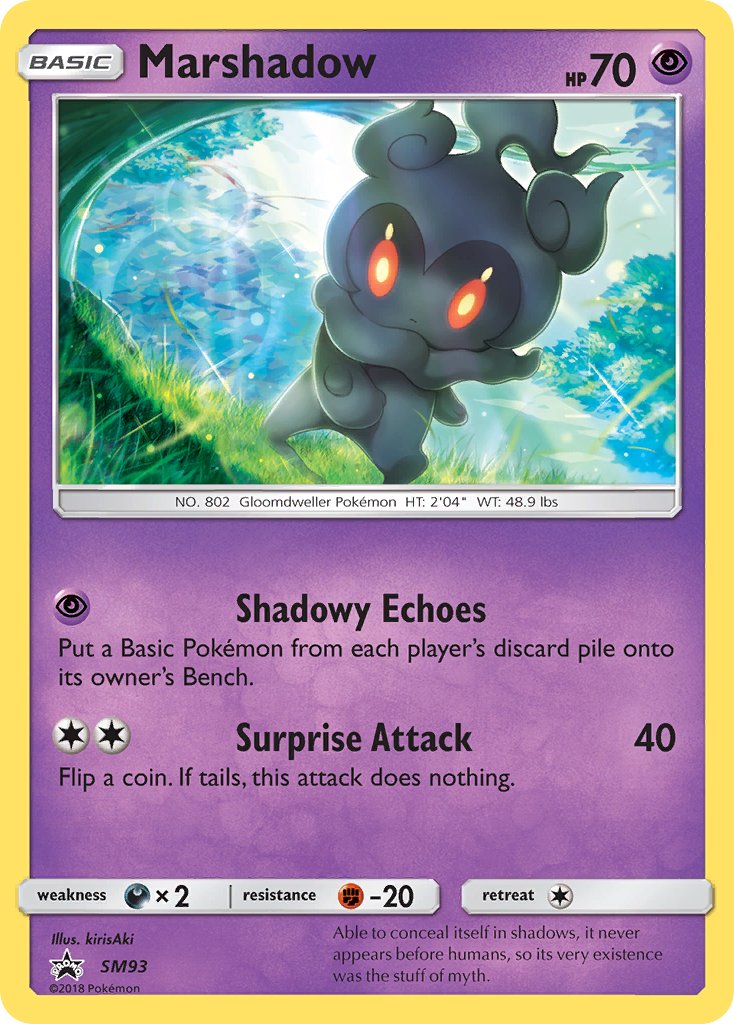 Marshadow (SM93) [Sun & Moon: Black Star Promos] | Dragon's Lair Comics and Fantasy Houston TX