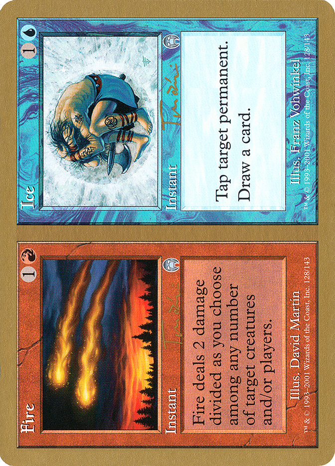 Fire // Ice (Jan Tomcani) [World Championship Decks 2001] | Dragon's Lair Comics and Fantasy Houston TX