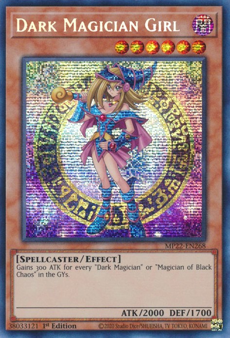 Dark Magician Girl [MP22-EN268] Prismatic Secret Rare | Dragon's Lair Comics and Fantasy Houston TX