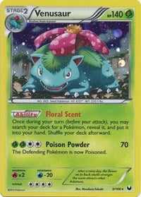 Venusaur (3/108) (Cosmos Holo) (Blister Exclusive) [Black & White: Dark Explorers] | Dragon's Lair Comics and Fantasy Houston TX