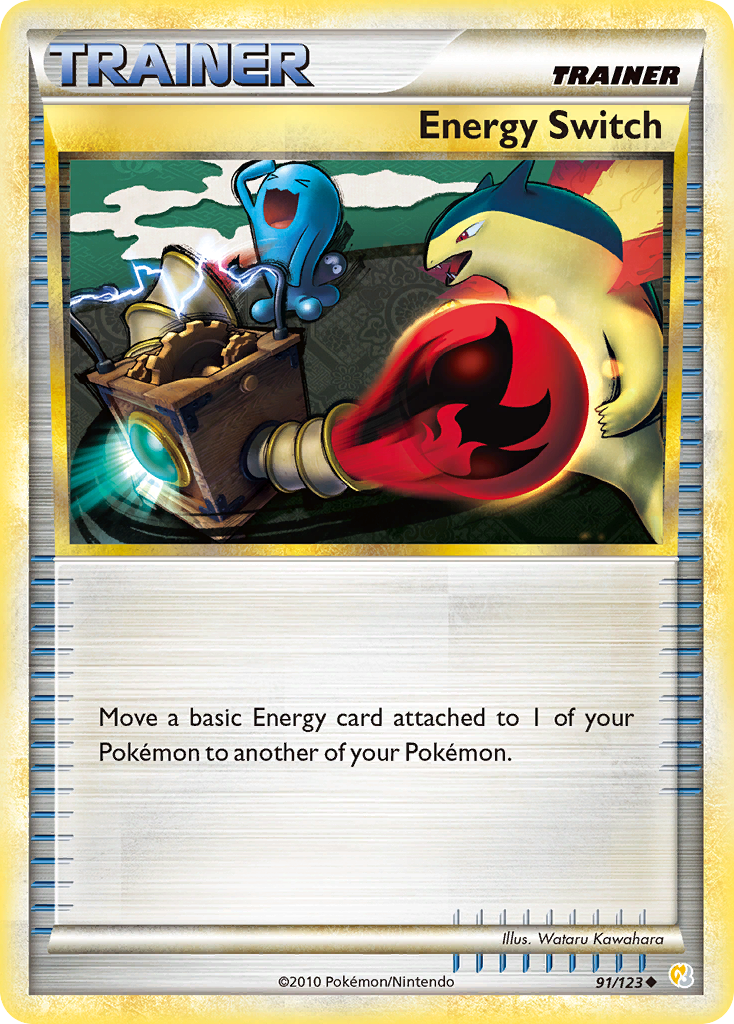 Energy Switch (91/123) [HeartGold & SoulSilver: Base Set] | Dragon's Lair Comics and Fantasy Houston TX