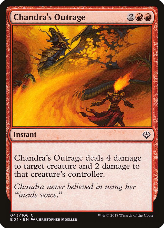 Chandra's Outrage [Archenemy: Nicol Bolas] | Dragon's Lair Comics and Fantasy Houston TX