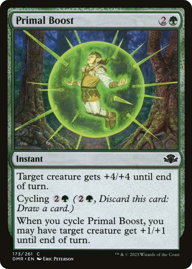 Primal Boost [Dominaria Remastered] | Dragon's Lair Comics and Fantasy Houston TX