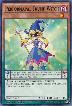 Performapal Trump Witch [SDMP-EN012] Common | Dragon's Lair Comics and Fantasy Houston TX