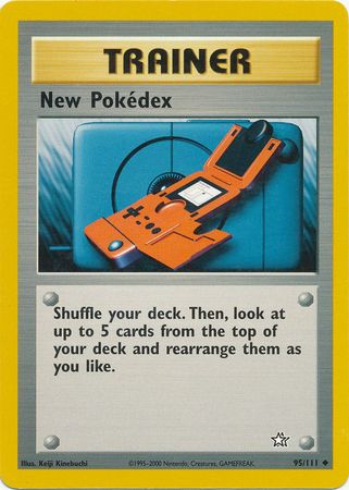 New Pokedex (95/111) [Neo Genesis Unlimited] | Dragon's Lair Comics and Fantasy Houston TX