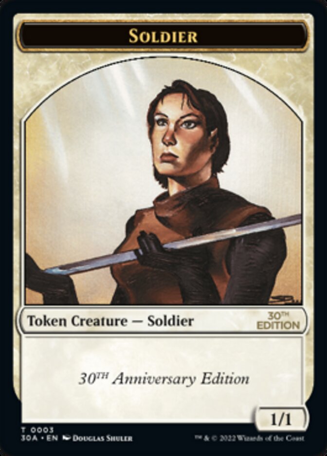 Soldier Token [30th Anniversary Tokens] | Dragon's Lair Comics and Fantasy Houston TX