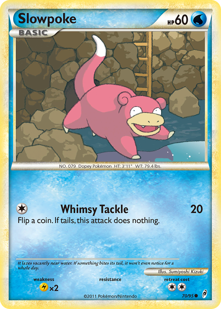 Slowpoke (70/95) [HeartGold & SoulSilver: Call of Legends] | Dragon's Lair Comics and Fantasy Houston TX