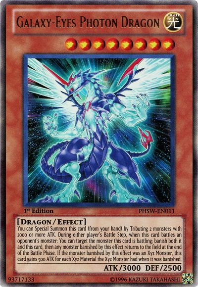 Galaxy-Eyes Photon Dragon [PHSW-EN011] Ultra Rare | Dragon's Lair Comics and Fantasy Houston TX