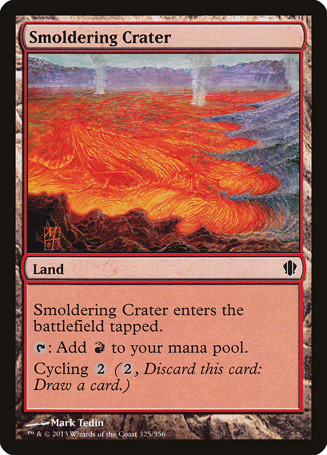 Smoldering Crater [Commander 2013] | Dragon's Lair Comics and Fantasy Houston TX