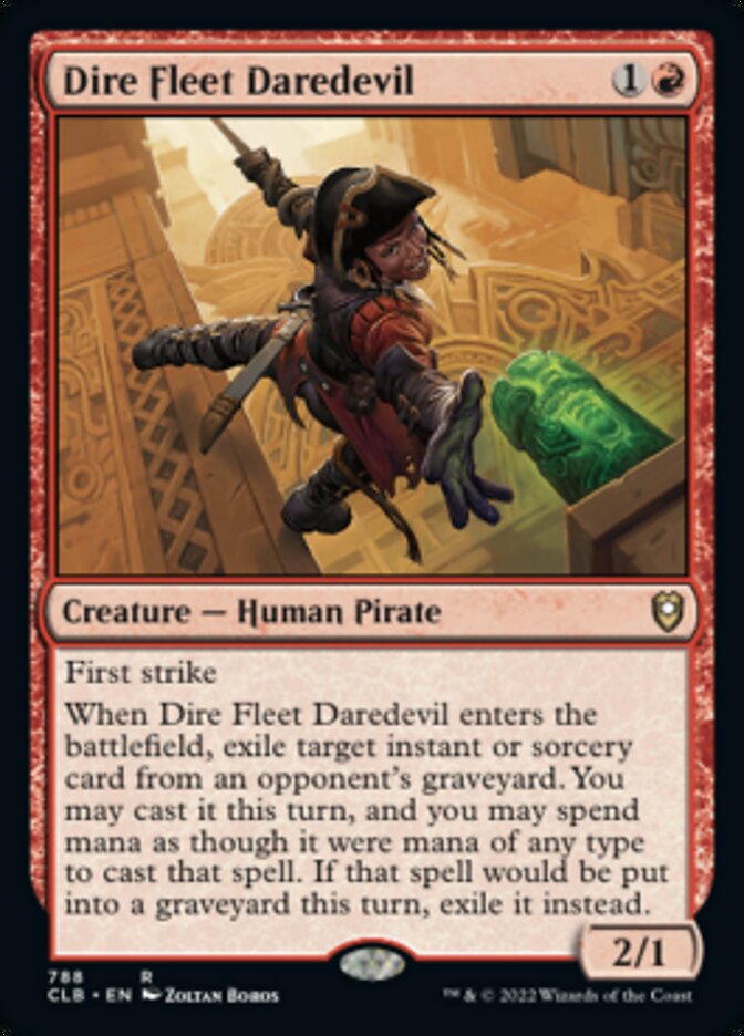 Dire Fleet Daredevil [Commander Legends: Battle for Baldur's Gate] | Dragon's Lair Comics and Fantasy Houston TX