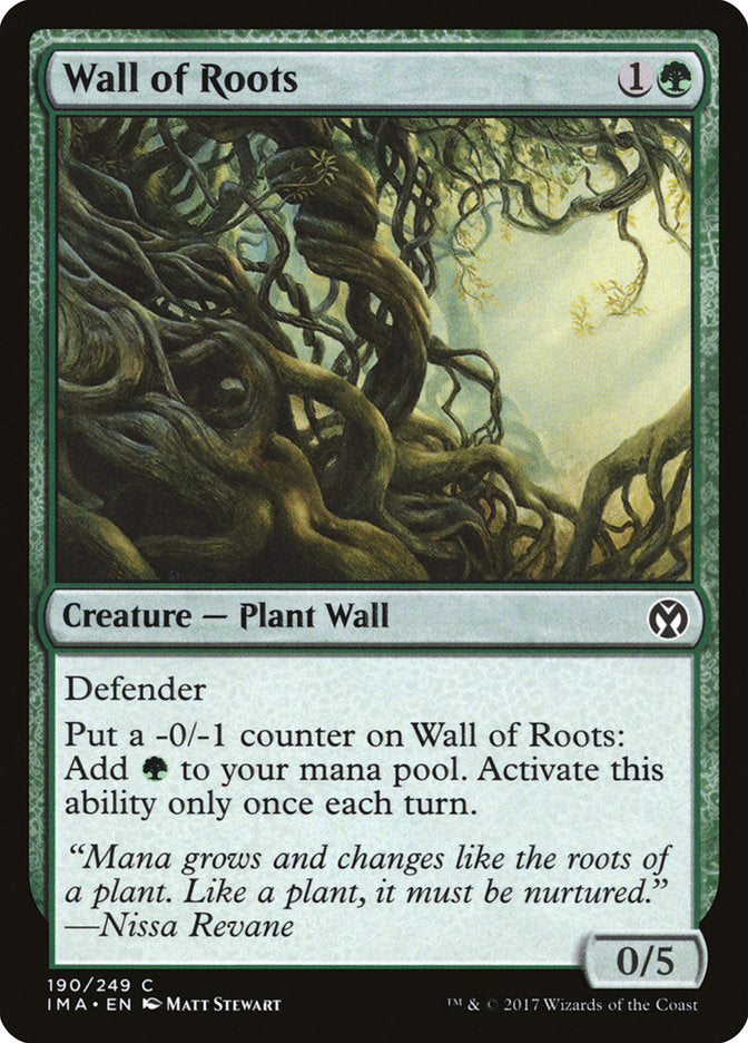 Wall of Roots [Iconic Masters] | Dragon's Lair Comics and Fantasy Houston TX