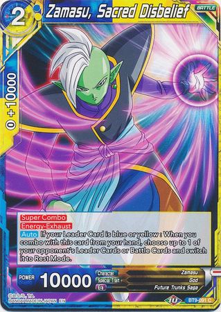 Zamasu, Sacred Disbelief (BT9-091) [Universal Onslaught] | Dragon's Lair Comics and Fantasy Houston TX