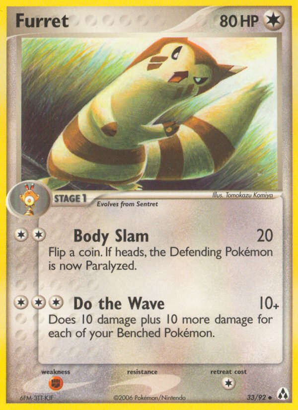 Furret (33/92) [EX: Legend Maker] | Dragon's Lair Comics and Fantasy Houston TX