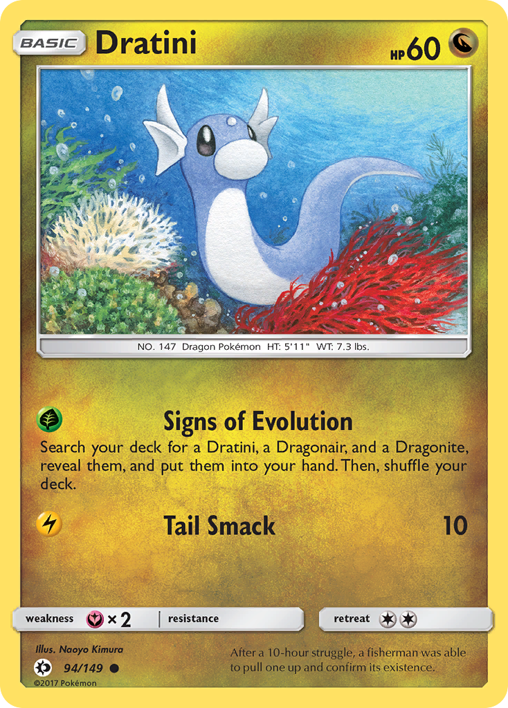 Dratini (94/149) [Sun & Moon: Base Set] | Dragon's Lair Comics and Fantasy Houston TX