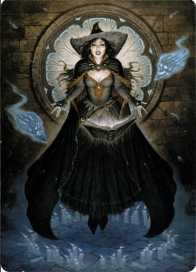 Tasha, the Witch Queen Art Card (76) [Commander Legends: Battle for Baldur's Gate Art Series] | Dragon's Lair Comics and Fantasy Houston TX