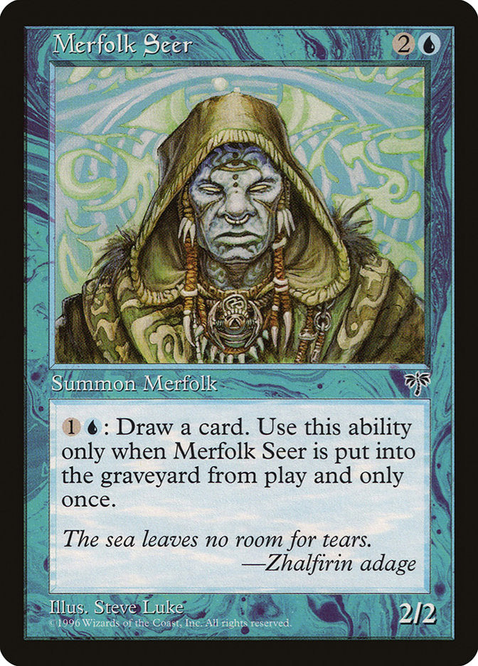 Merfolk Seer [Mirage] | Dragon's Lair Comics and Fantasy Houston TX