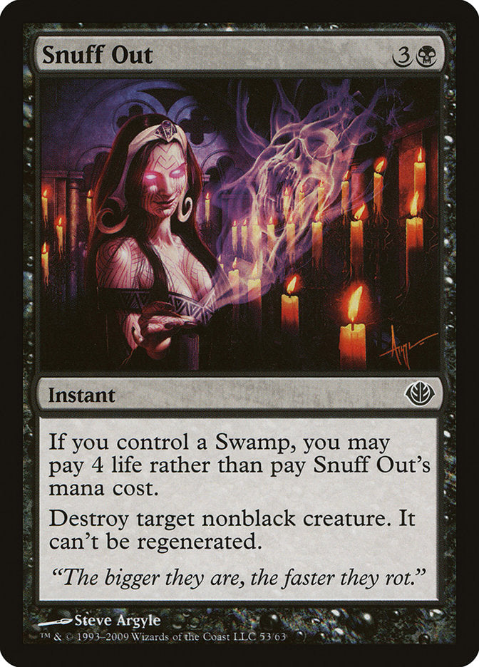 Snuff Out [Duel Decks: Garruk vs. Liliana] | Dragon's Lair Comics and Fantasy Houston TX