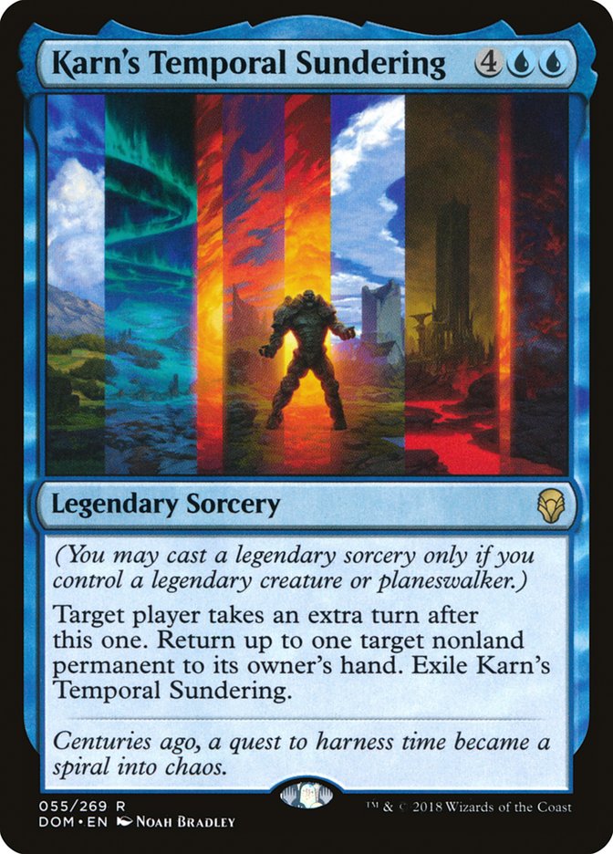 Karn's Temporal Sundering [Dominaria] | Dragon's Lair Comics and Fantasy Houston TX