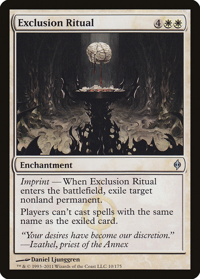 Exclusion Ritual [New Phyrexia] | Dragon's Lair Comics and Fantasy Houston TX